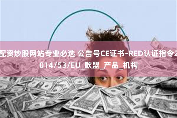 配资炒股网站专业必选 公告号CE证书-RED认证指令2014/53/EU_欧盟_产品_机构