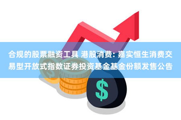 合规的股票融资工具 港股消费: 嘉实恒生消费交易型开放式指数证券投资基金基金份额发售公告