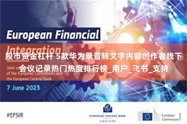 股市资金杠杆 5款华为录音转文字内容创作者线下会议记录热门热度排行榜_用户_飞书_支持